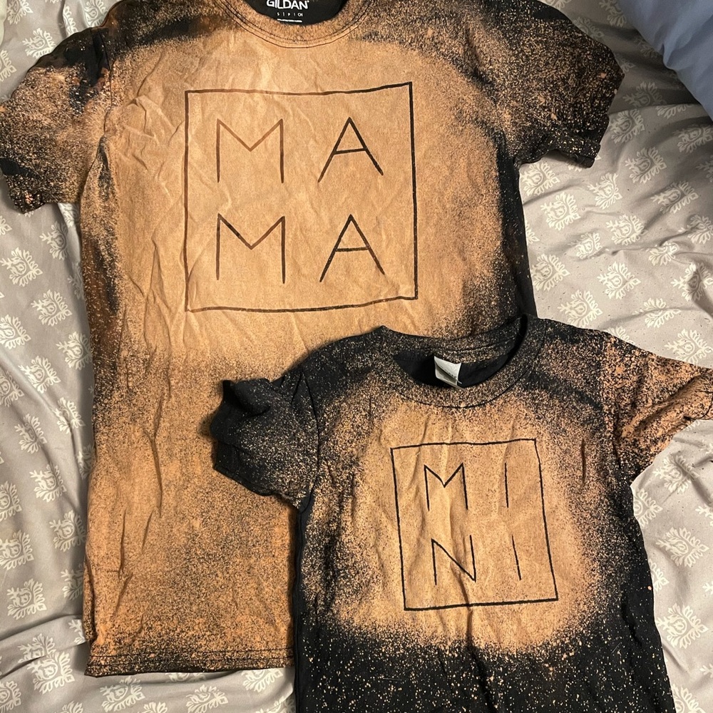 bleached tee